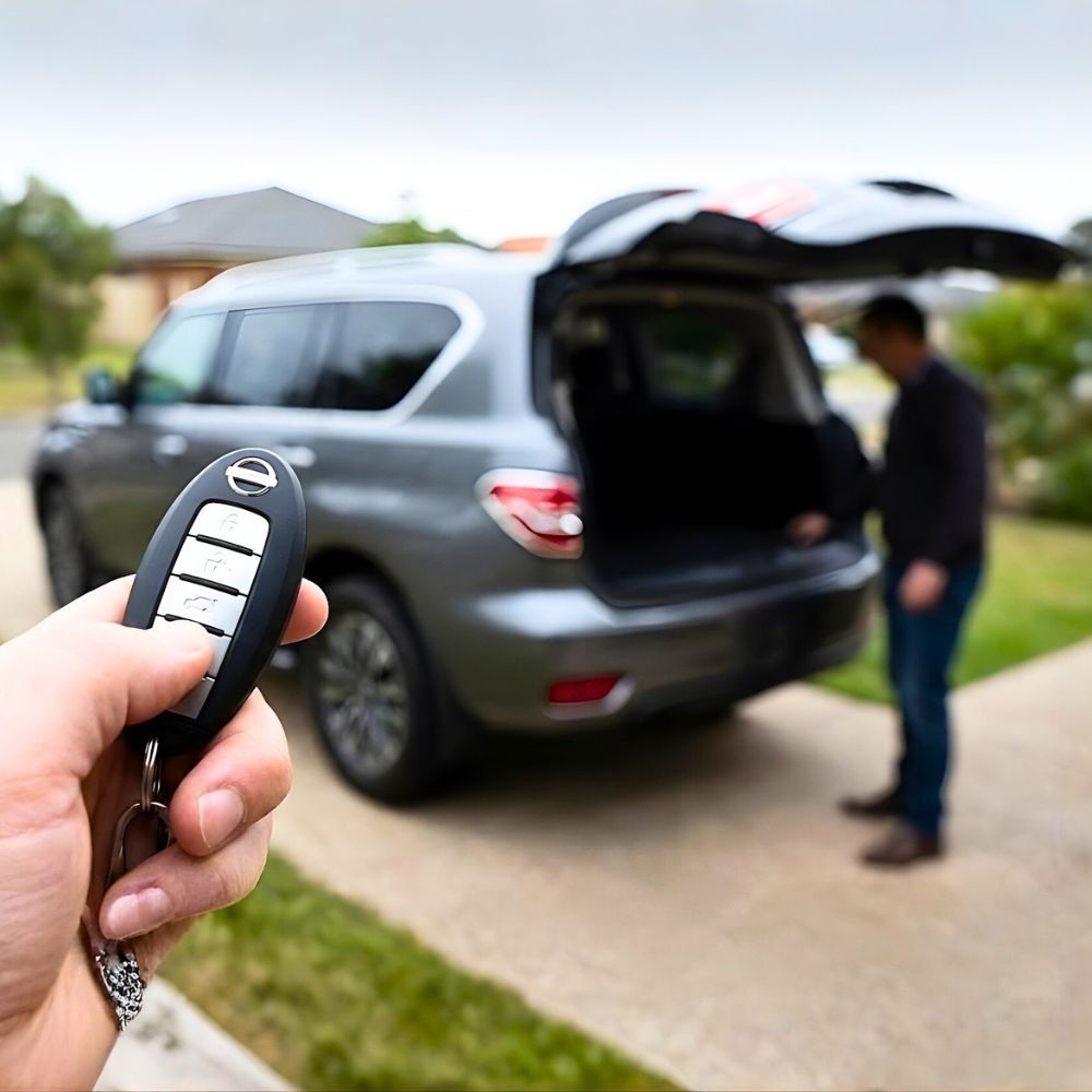 Cobra 4x4 Electric Tailgate Lift Kit Strut suits Nissan Patrol Y62 Automatic Boot Opener Lifter Remote