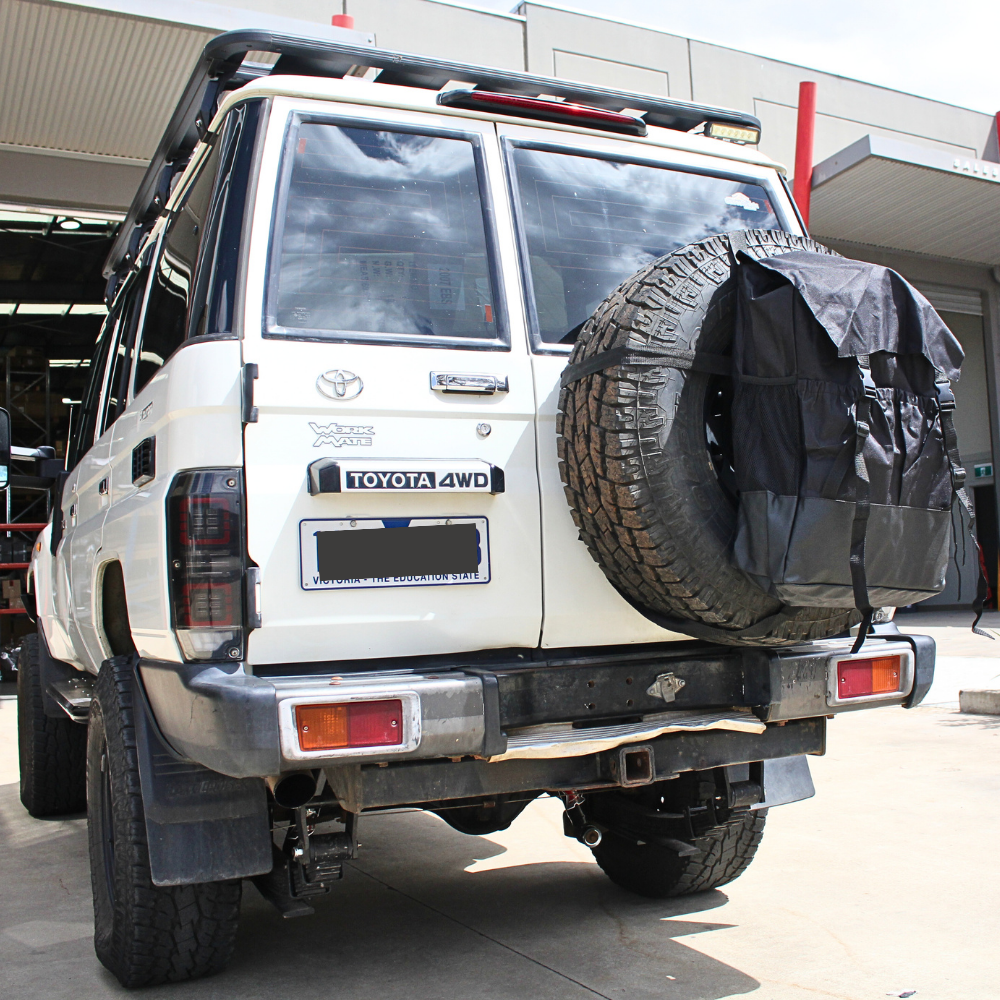 Cobra 4x4 SUV Spare Tire Black Wheel Bag Tyre Vehicle