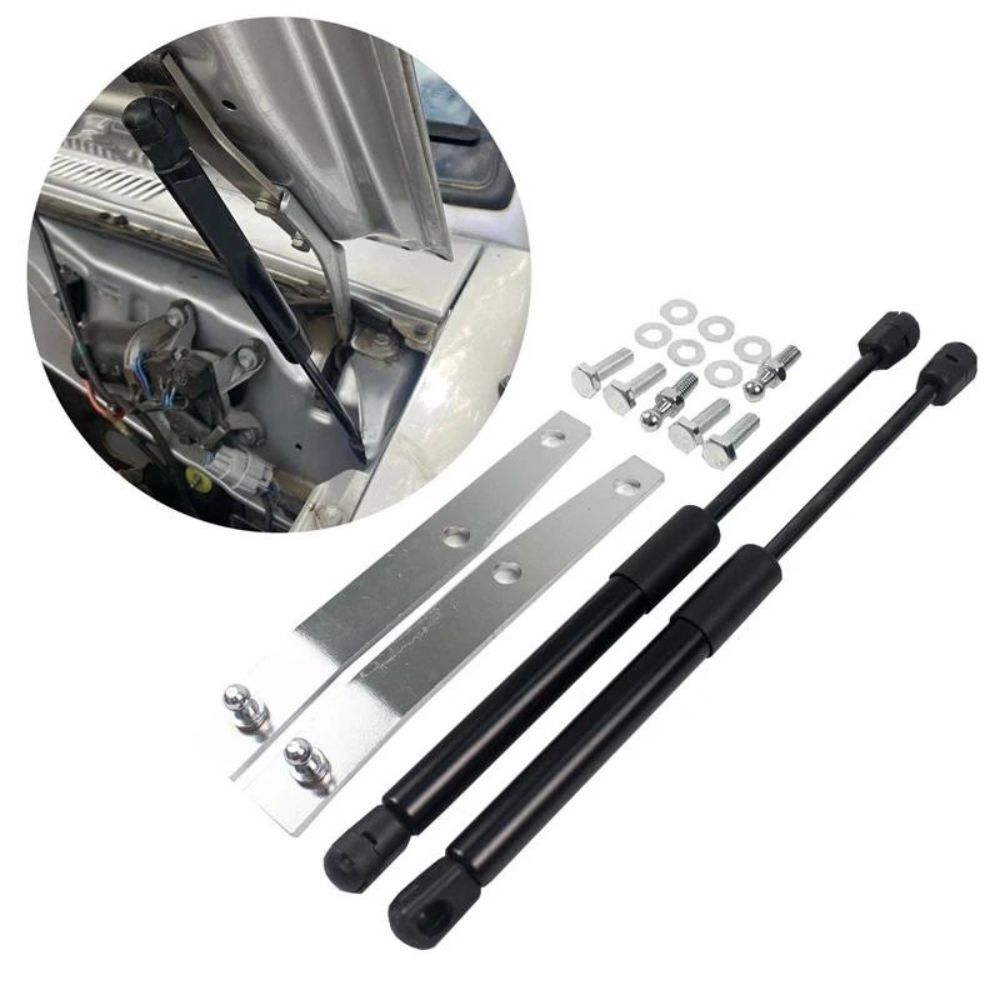 Bonnet Gas Strut Kit Suits Landcruiser 76 78 79 series 2007 on Lift Support Spring Shock