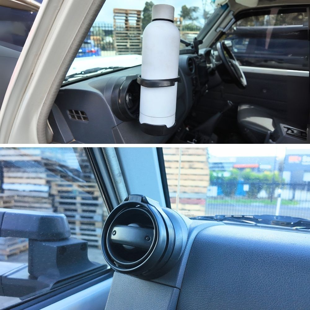 Cobra 4x4 Air vent Folding Cup Holder Suits Landcruiser 70 76 78 79 Series