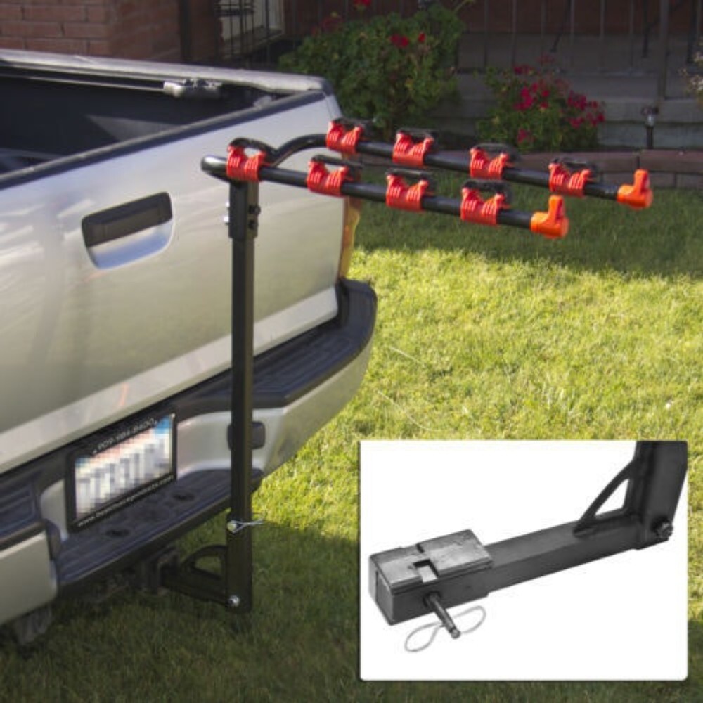 4 X Bicycles A-FRAME Hitch Bike Carrier Rack Tow Bar Heavy duty 200lbs Capacity