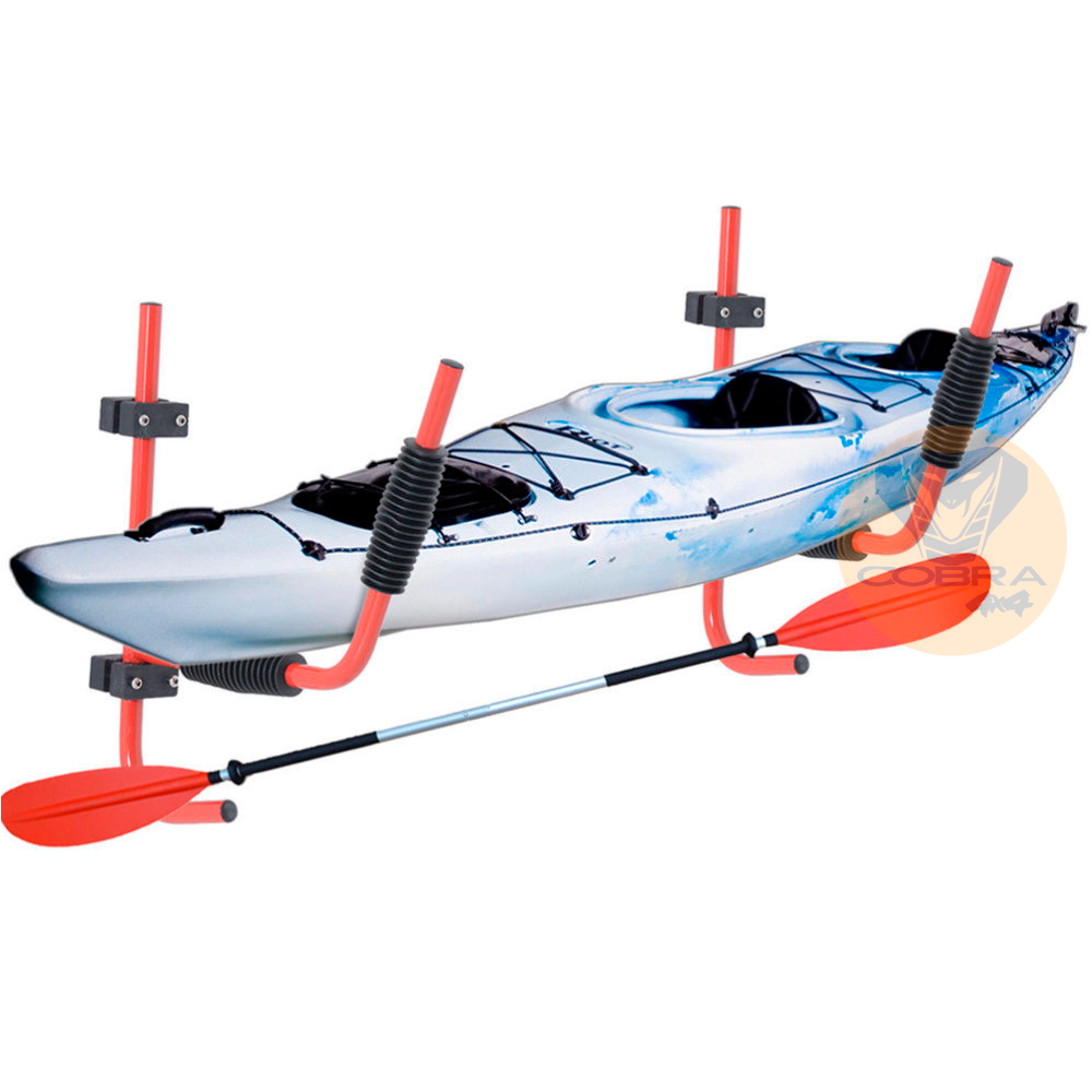  Kayak Rack Canoe Carrier Wall Bracket Paddle Holder Garage Surfboard Storage