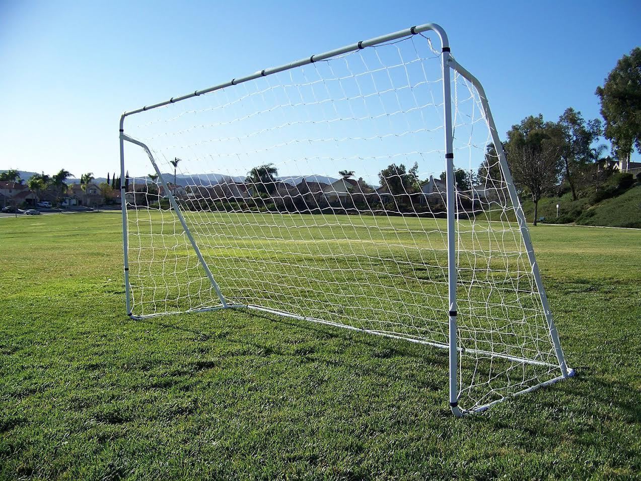 SOCCER FOOTBALL GOAL STEEL MESH NET 3.6M WIDE X 1.82M HIGH