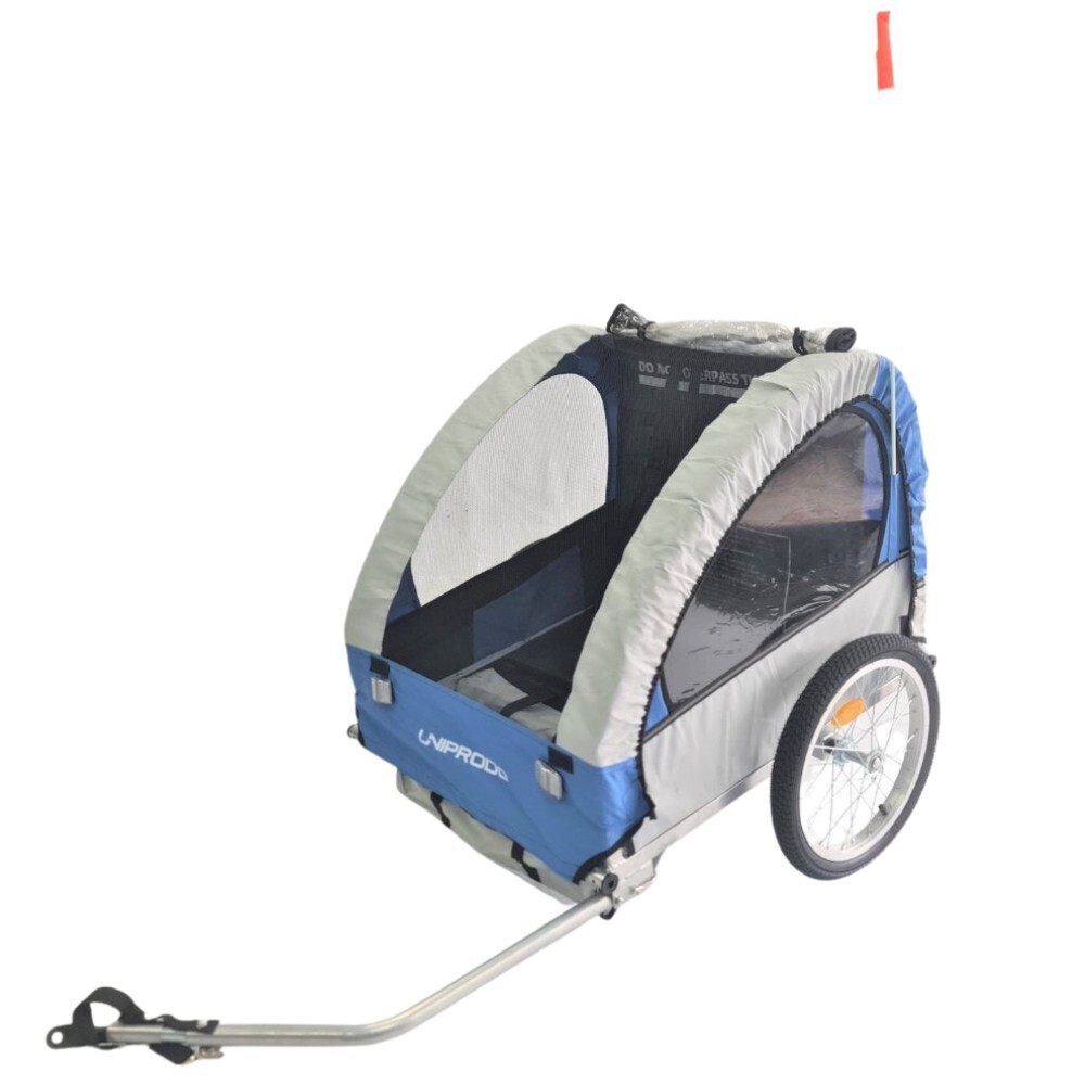 Kids Baby Bicycle Trailer Bike Pram Child Carrier Storage Compartment