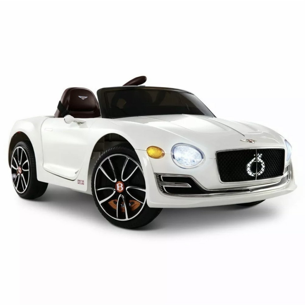 Licensed Bentley EXP12 White Kids Electric Ride On Car Parental Remote Control 12V Toy