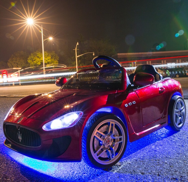 Licenced Maserati White Sports Kids Ride On Car 12 VOLT X 2 (MOTORS)