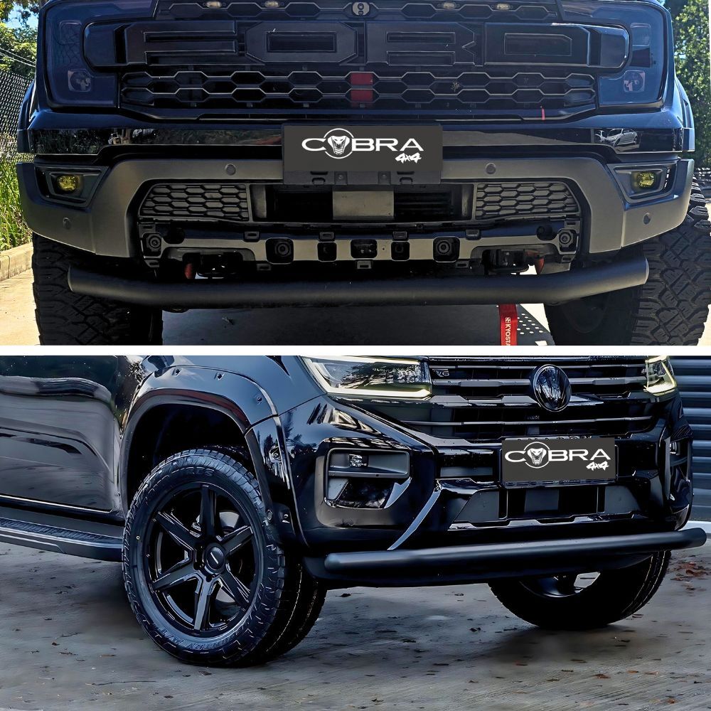 Low Profile Steel Nudge Bar suits Amarok Next Gen 2023 onwards Front Grill Bull Bumper Guard Low Style