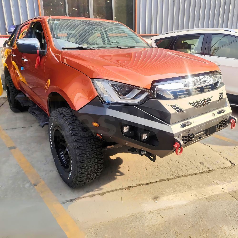 Cobra 4x4 Heavy Duty Steel Bull Bar Bullbar Suits Isuzu Dmax D-max 2021 Onwards Winch Compatible