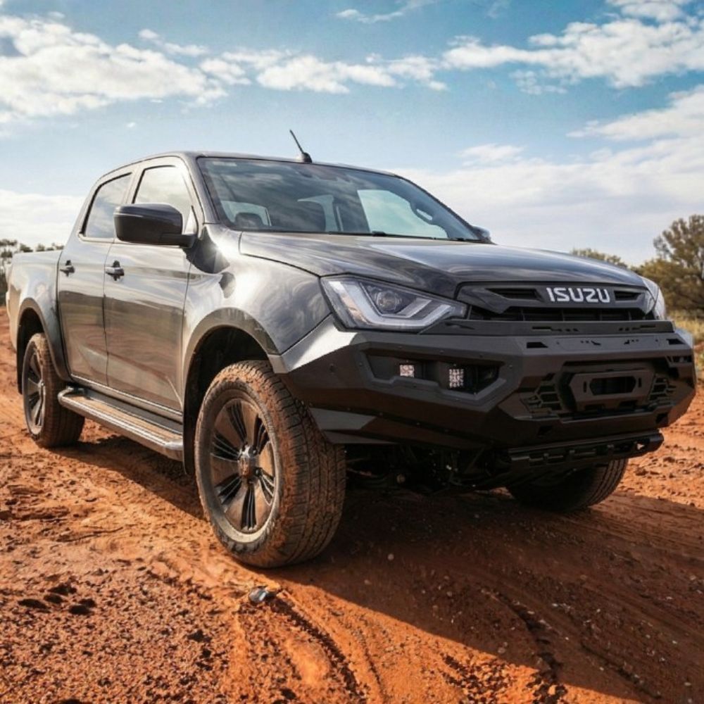 Cobra 4x4 Dynamic Heavy Duty Steel Bull Bar Bullbar Suits Isuzu Dmax D-max Facelift 2024 Onwards Winch Compatible