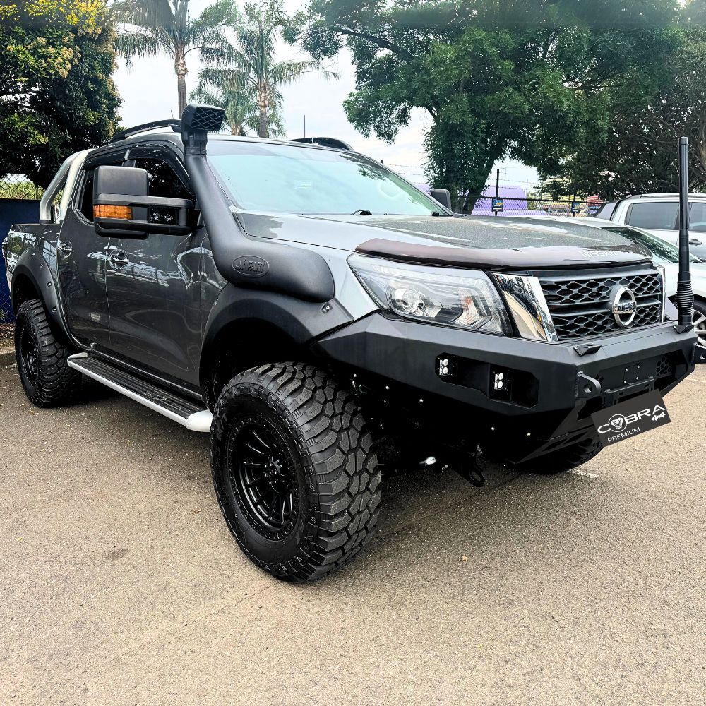 Cobra 4x4 Heavy Duty Steel Bull Bar Bullbar Suits Nissan Navara NP300 2021 Onwards Winch Compatible