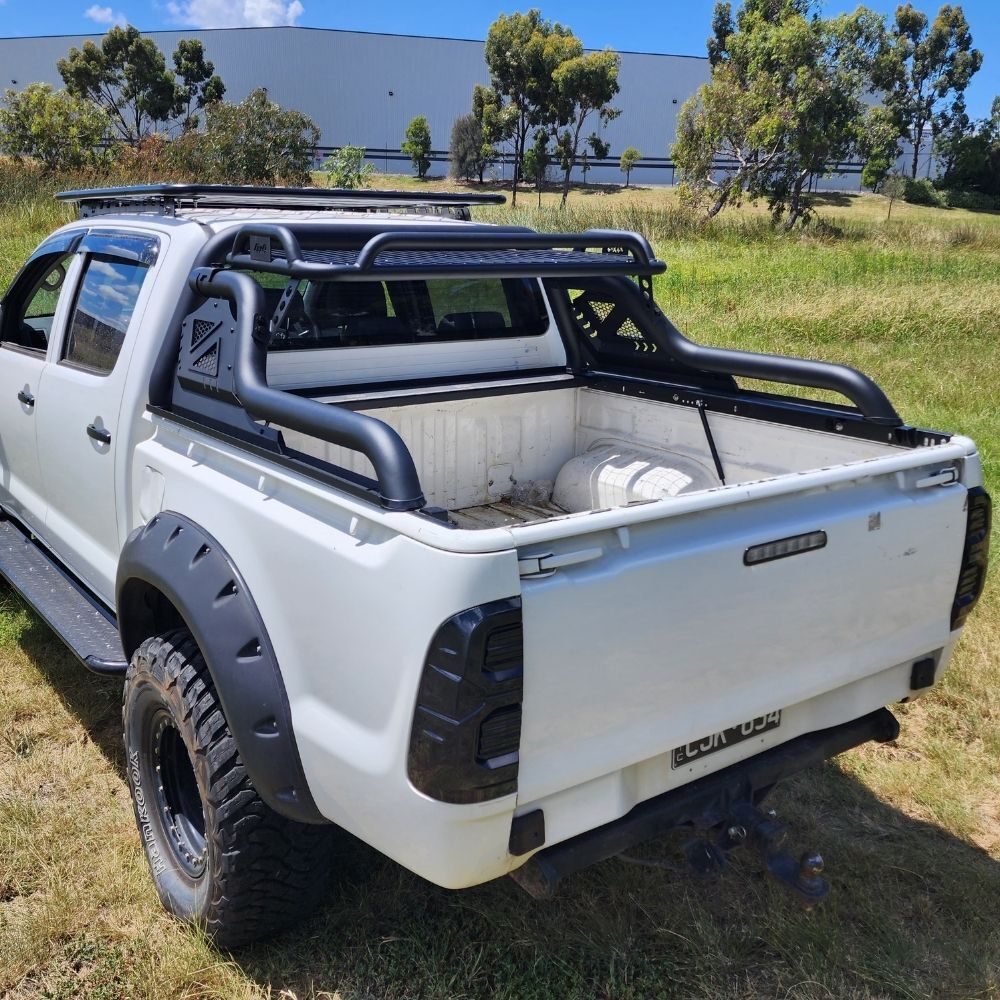 Full Length Universal Apex Sportsbar With Roof Cage Sports Roll Bar Suits Ranger Hilux BT50 Navara Dmax Amarok Colorado and more