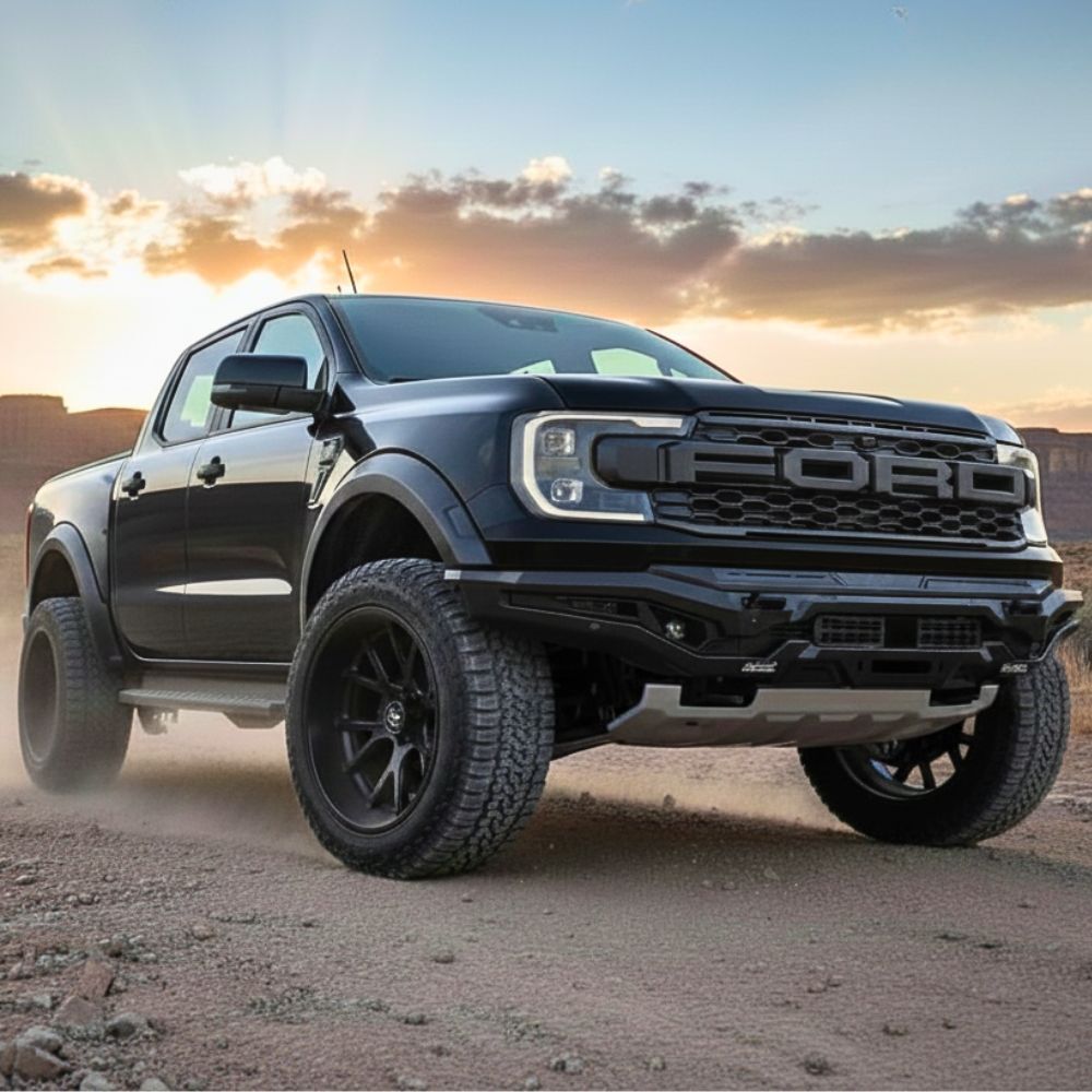 Cobra 4x4 Atomic Series Heavy Duty Steel Bull Bar Bullbar Suits Ranger Next Gen Raptor  2022 Onwards Winch Compatible