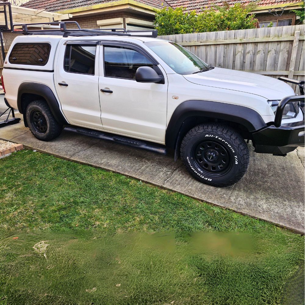 Fender Flares Matte Black OEM Style suit Volkswagen Amarok VW 2010 - 2019
