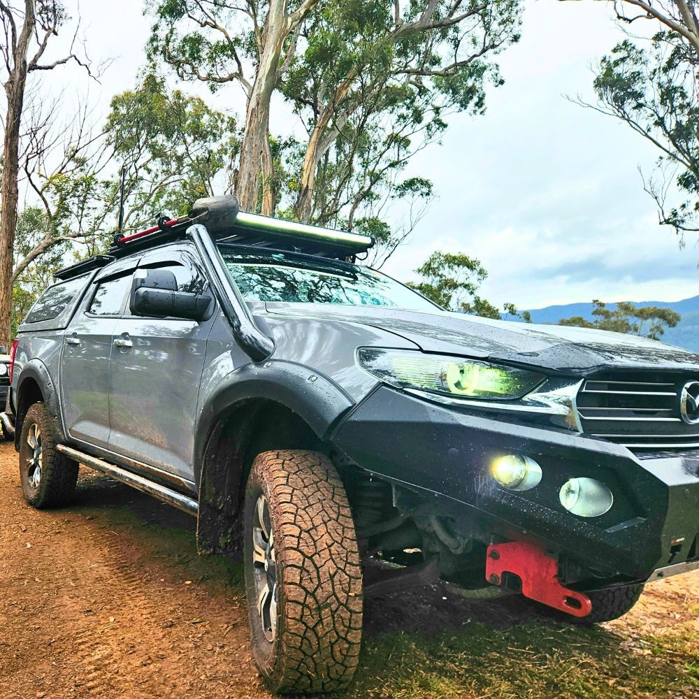 Pocket Style Fender Flare Suits Mazda Bt50 2021 Onward Models Guard Matte Black 