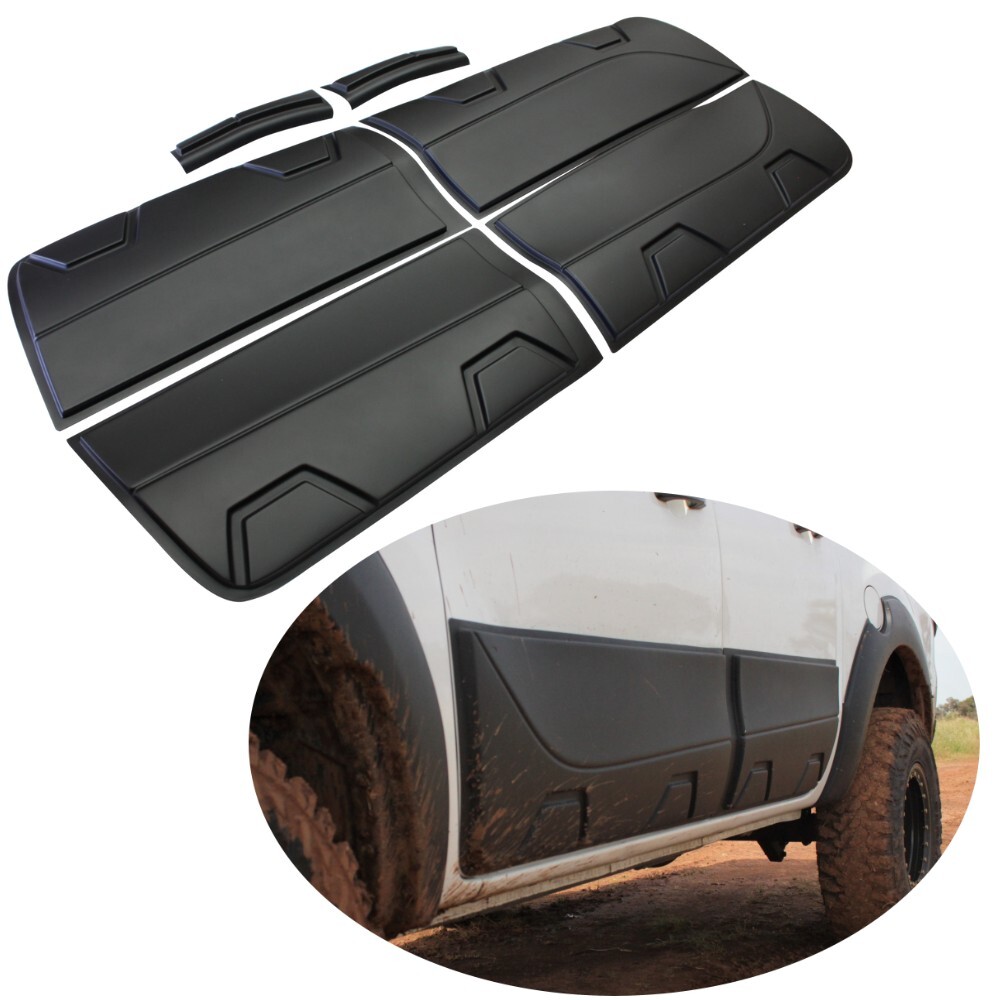 Door Monster Cladding Matte Black FITS Mazda BT50 2012 - 2019 