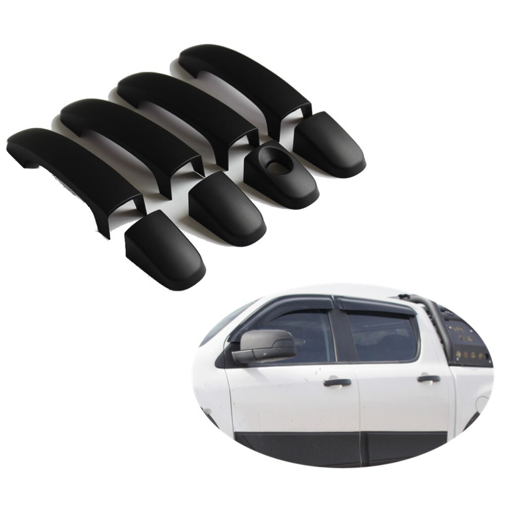 Matte Black Door Handle Covers  FITS Mazda BT50 2012-2019 4WD 