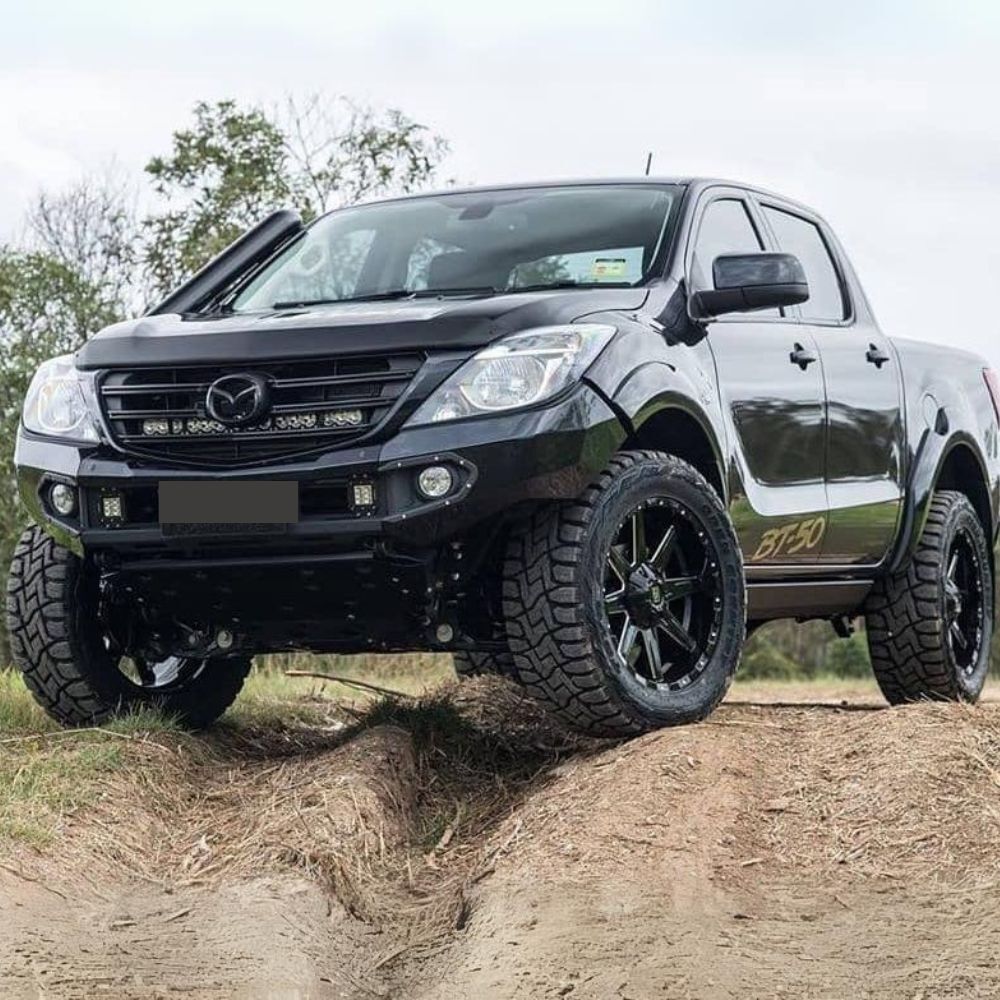 Gloss Black OEM Fender Flares fits Mazda BT-50 BT50 2012 - 2018 