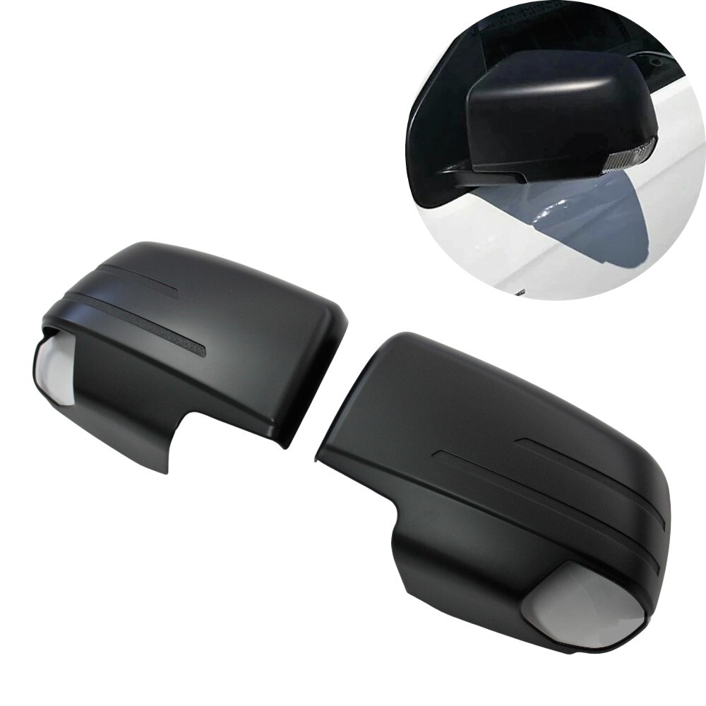 Matte Black Mirror Covers Fits Chevrolet Holden Colorado and Trailblazer 2012 - 2019