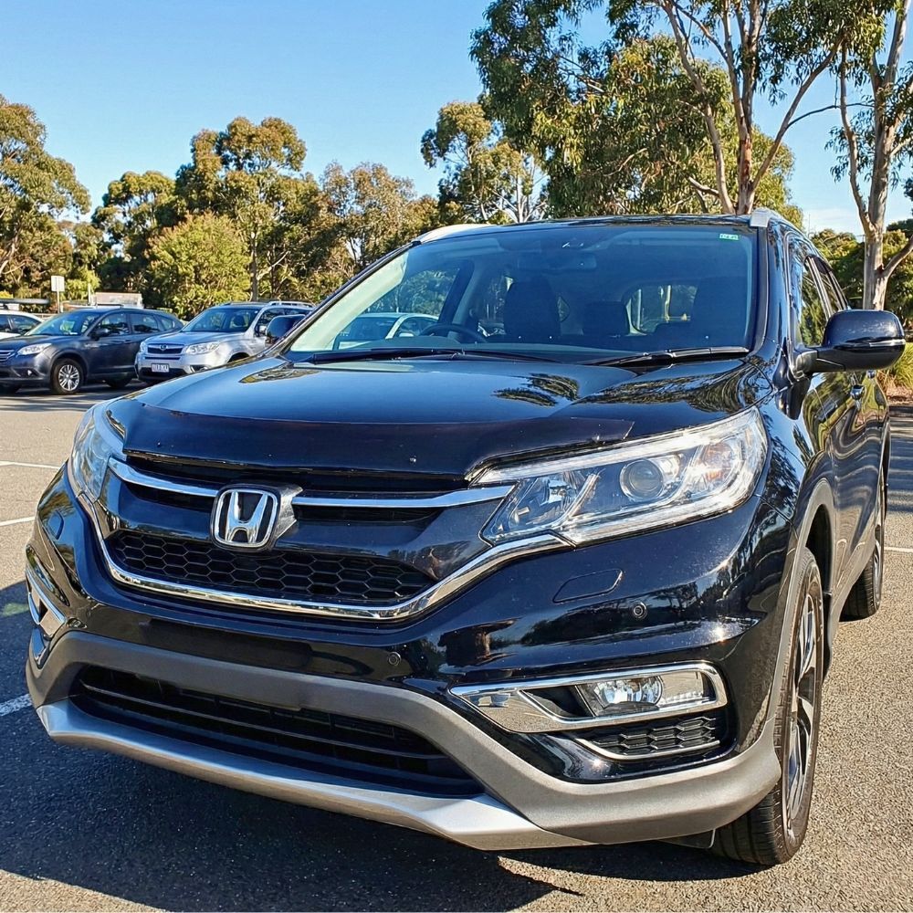 Bonnet Protector Fits Honda CRV 2012 - 09/2017 Hood CR-V Guard Visor Tint Black