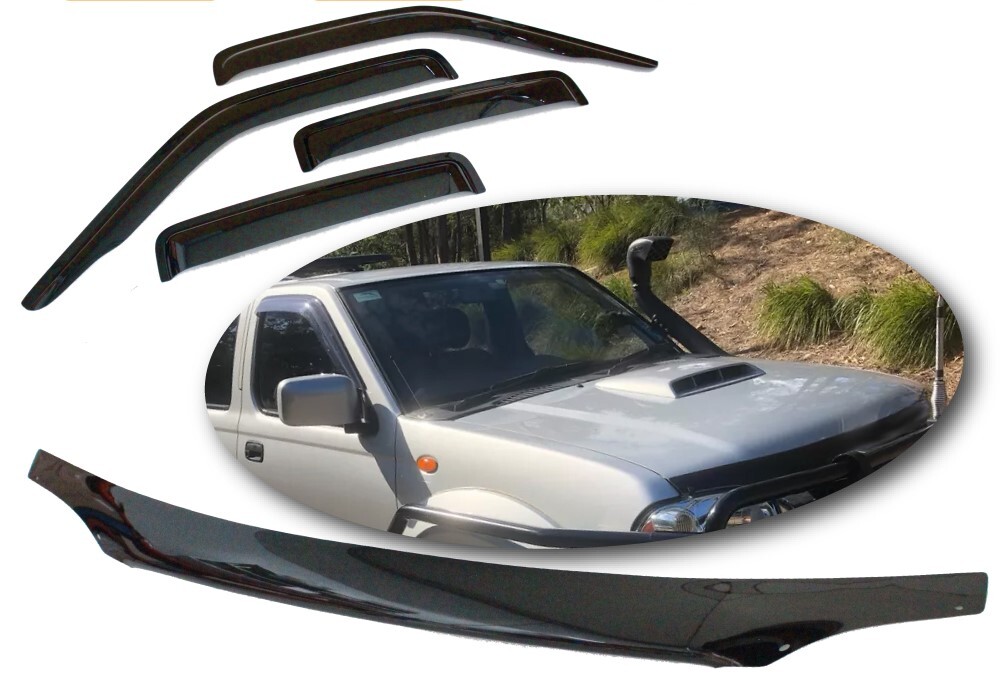 Navara D22 Bonnet Protector And Weather Shield 2002 To 2015