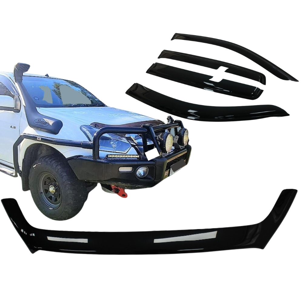 Bonnet Protector And Weather Shields Suit Isuzu D-max Dmax 2016 - 2020 Weathershields Guard Hood