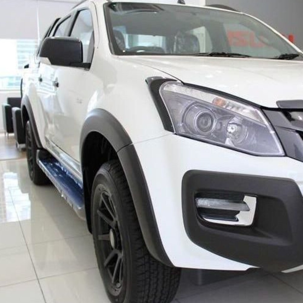 MATTE BLACK OEM STYLE FLARES FIT D-MAX DMAX 2012 - 2019