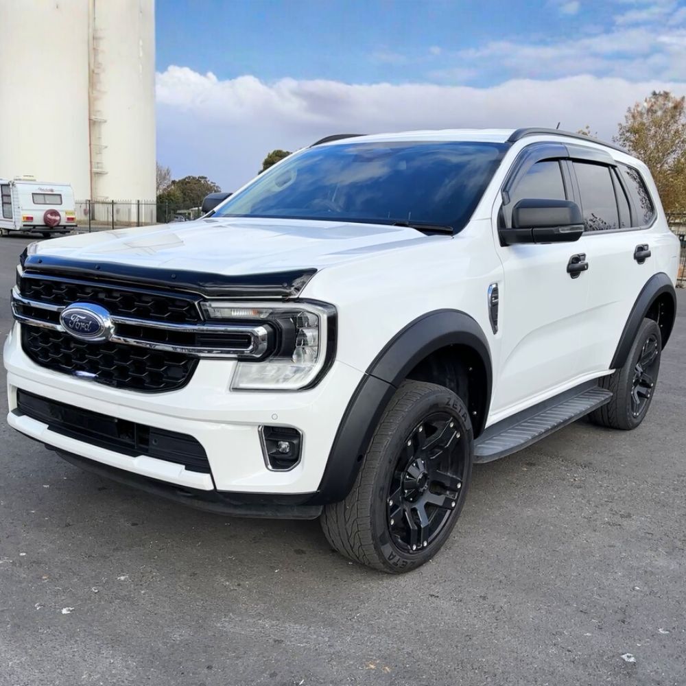  Matte Black OEM Fender Flares With Sensor Fits Ford Everest 2022 Onwards