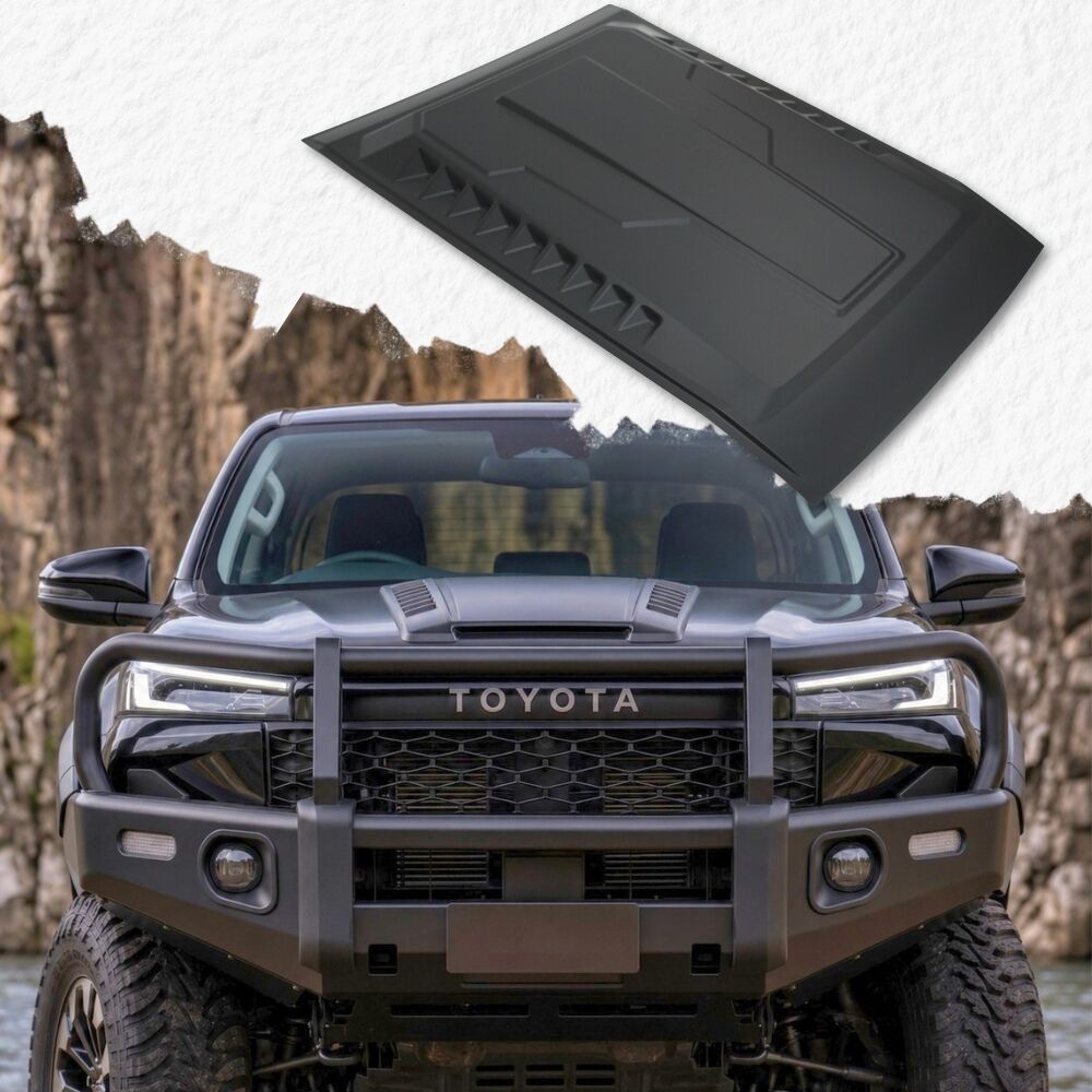 Bonnet Scoop Matte Black fits Toyota Hilux 2026 Onwards N90 Hood