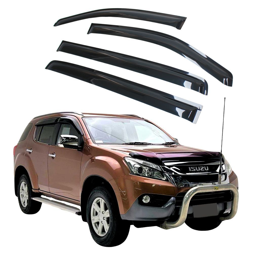 Weather Shields Fits Isuzu MU-X MUX 2013 - 07/2021 Window Visors Weathershields