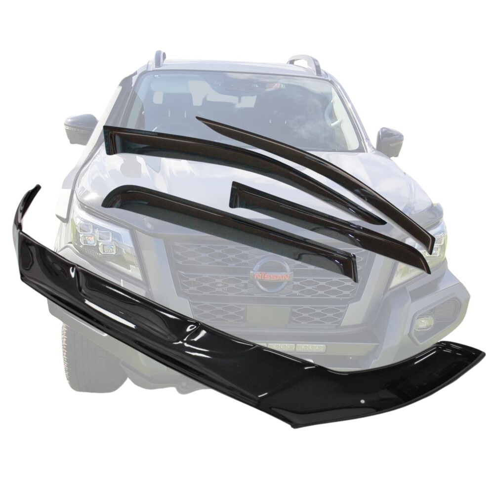 Bonnet Protector And Weather Shield Suits Navara Np300 2021+ 