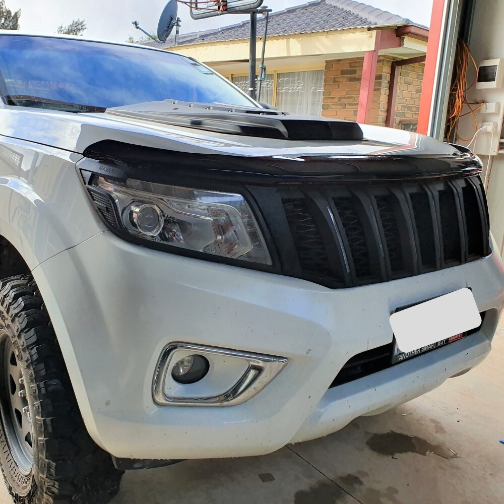 Matte Black Head Light Trims Covers SUIT Navara NP300 2015 2016 2017 2018 2019 2020 