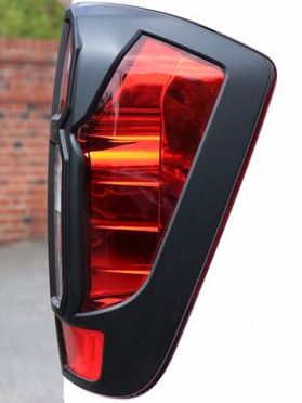 Nissan Navara NP300 2015 - 2020 Matte Black Tail Light Trim Cover