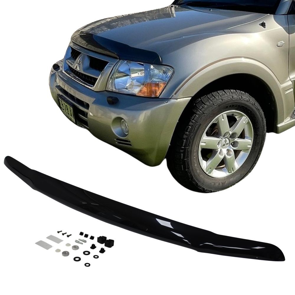 Bonnet Protector Suits Mitsubishi Pajero 2000-2006 Models Cover Visor Guard Wind Deflector Models