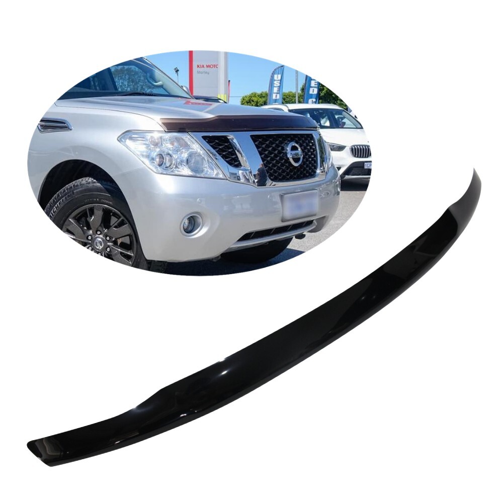 Bonnet Protector Suits Nissan Patrol Y62 2013-2019 Black Out