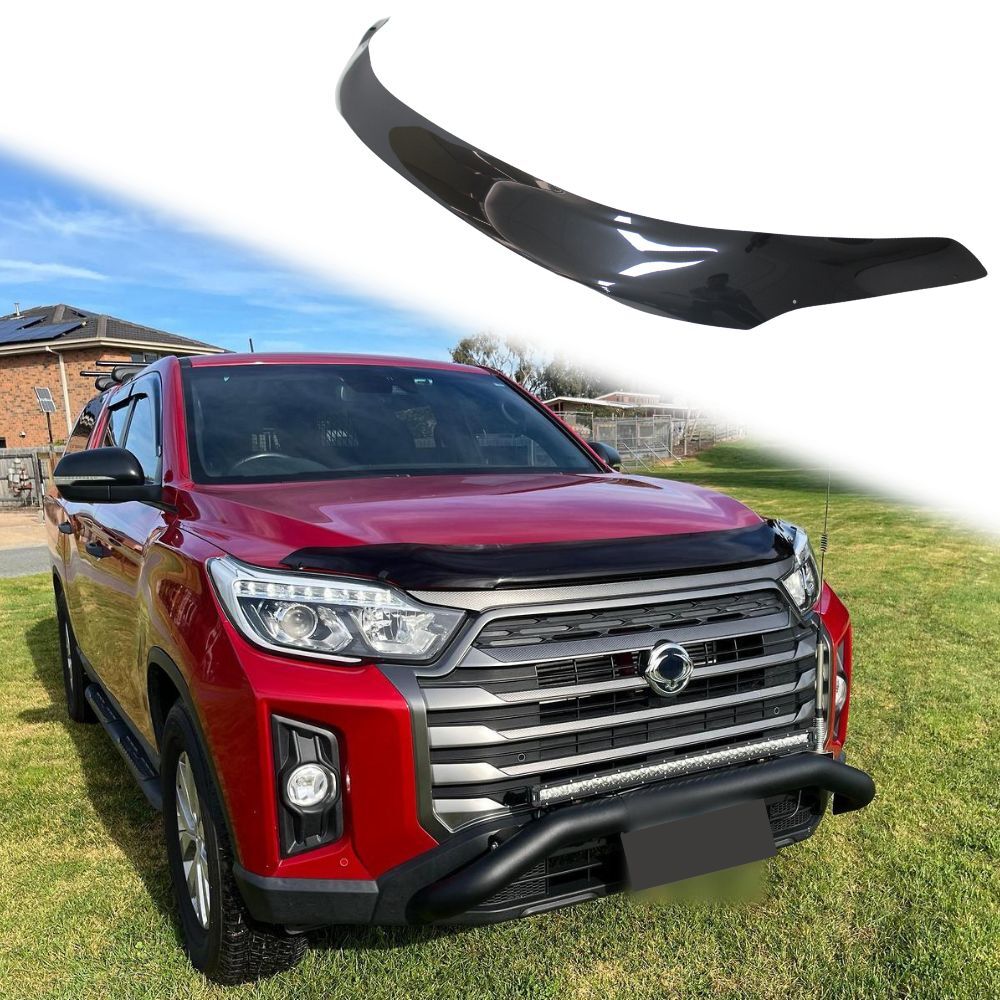 Bonnet Protector Suits RAM 1500 DS 2018 Onwards Models Cover Visor Guard Wind