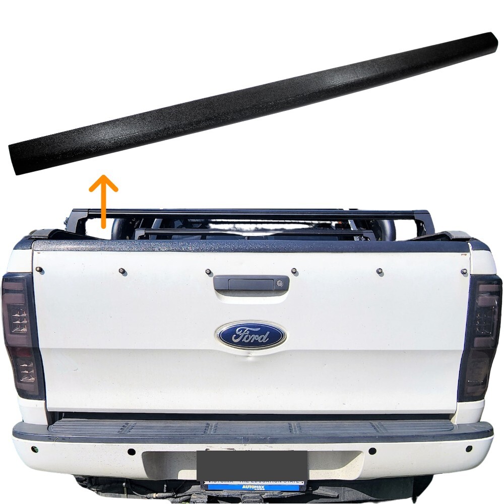Tailgate Rail Trim Cover Protector Fits Ford Ranger 2012 -2022 Rear Door PX1 PX2 PX3