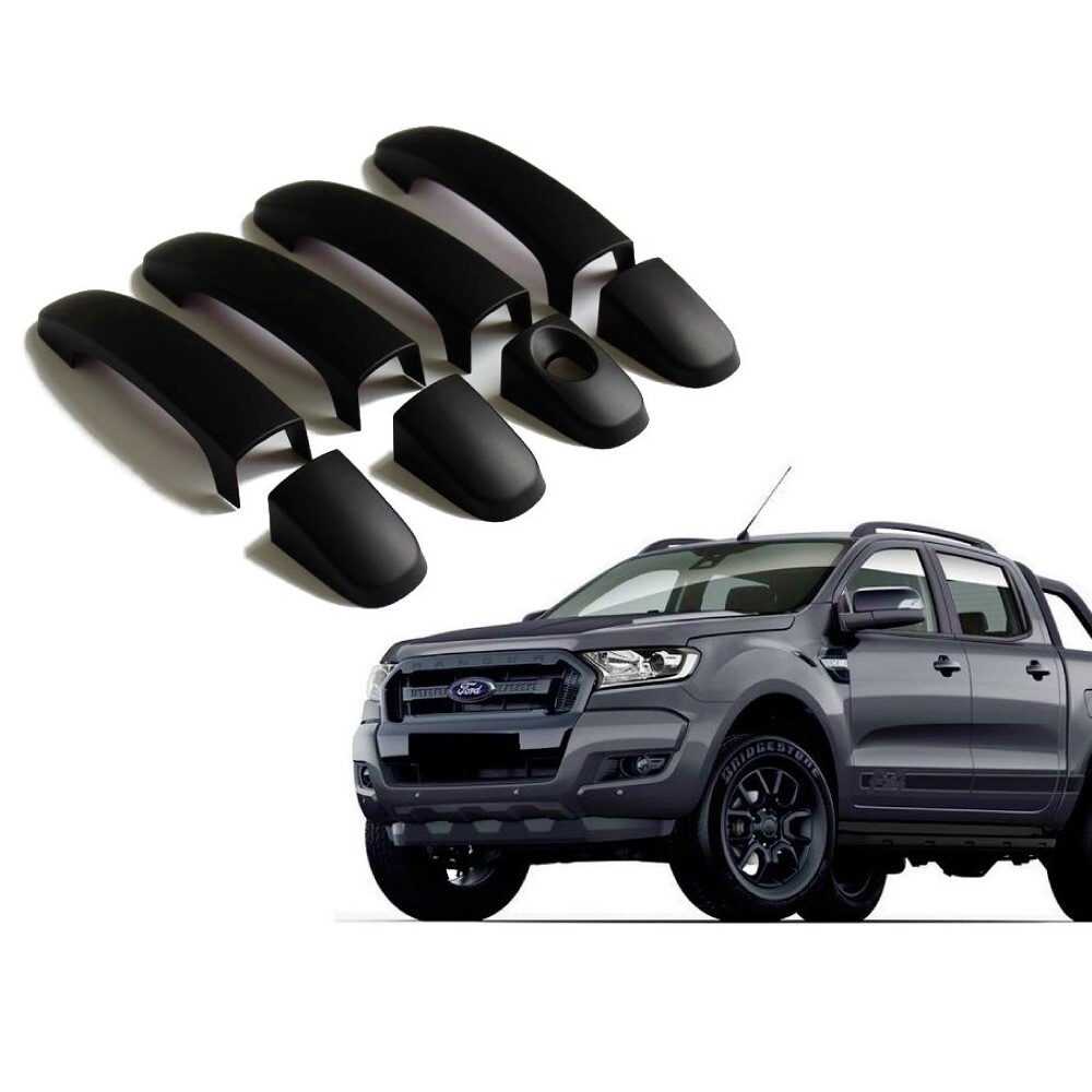 Door Handle Covers Matte Black FITS Ford Ranger 2012-19 Everest