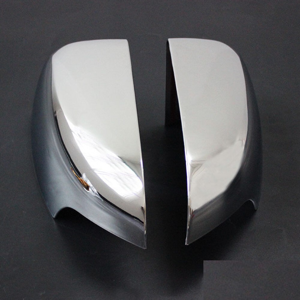 Chrome Silver Mirror Covers FITS FORD RANGER 2015 2016 2017 2018 2019 UTE PX2 PX3 MK2 XL XLT Everest