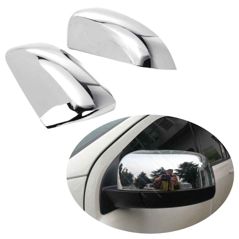 Mirror Covers Without indicators Chrome FITS Ford Ranger PX1 PX2 PX3 XT XL XLS 2012 - 2021 BT50