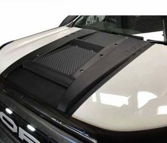 Matte Black Bonnet Scoop fits For Ranger PX2 PX3 2015 2016 2017 2018 2019 Raptor style with bolts