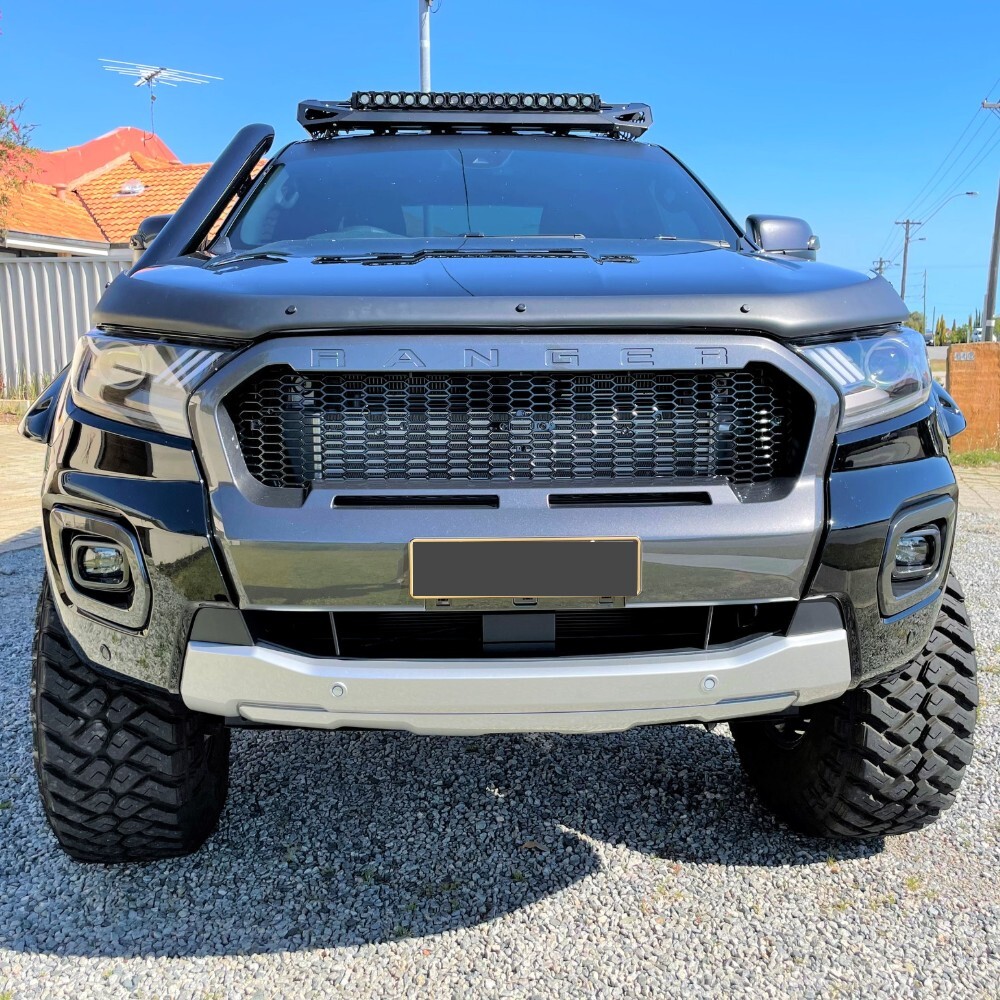 Mesh Grill Fits Ford Ranger PX2 2015 2016 2017 2018 FITS XL XLT XLS WILD TRACK RAPTOR