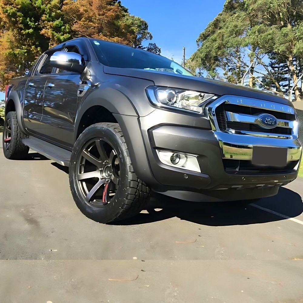 Textured Matte Black Smooth Flares FITS Ford Ranger PX2 2015 2016 2017 2018 OEM
