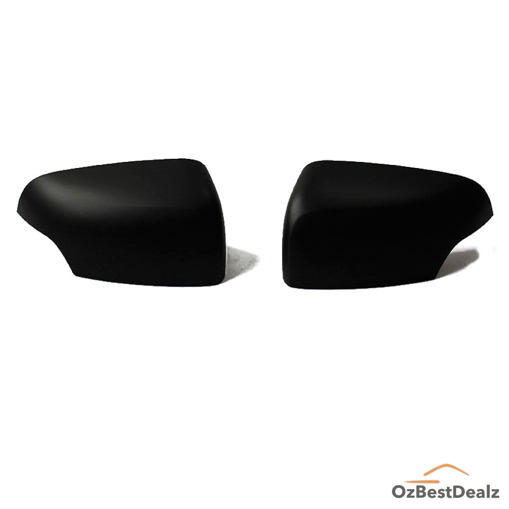 Matte Black Mirror Covers FITS Ford Ranger 2012 - 2020 PX1 PX2 PX3 Everest