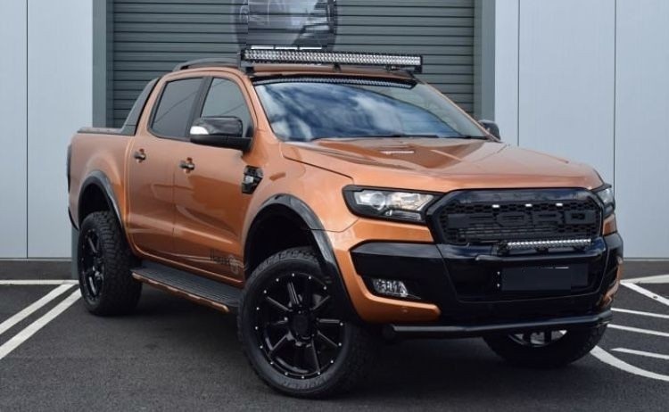 THIN GLOSS FLARES FITS FORD RANGER PX2 2015-2018