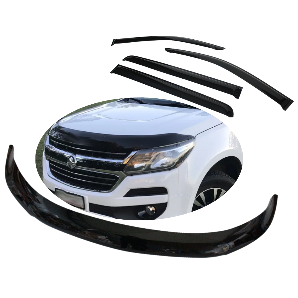 Bonnet Protector And Weather Shield Suit Holden Trailblazer Wagon SUV 2016 Onwards Hood Guard