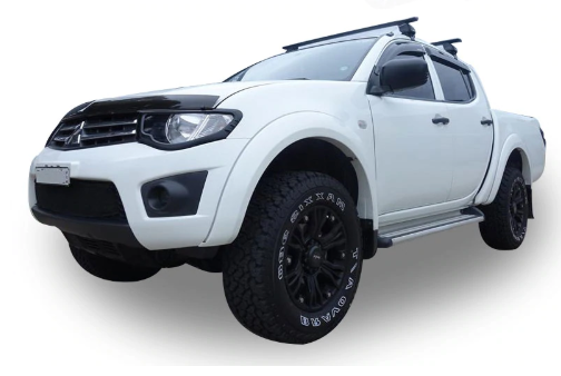 Matte Black Head Light Trims Suit Mitsubishi Triton MN ML 2006 2007 2008 2009 2010 2011 2012 2013 2014 Cover Protector Challenger