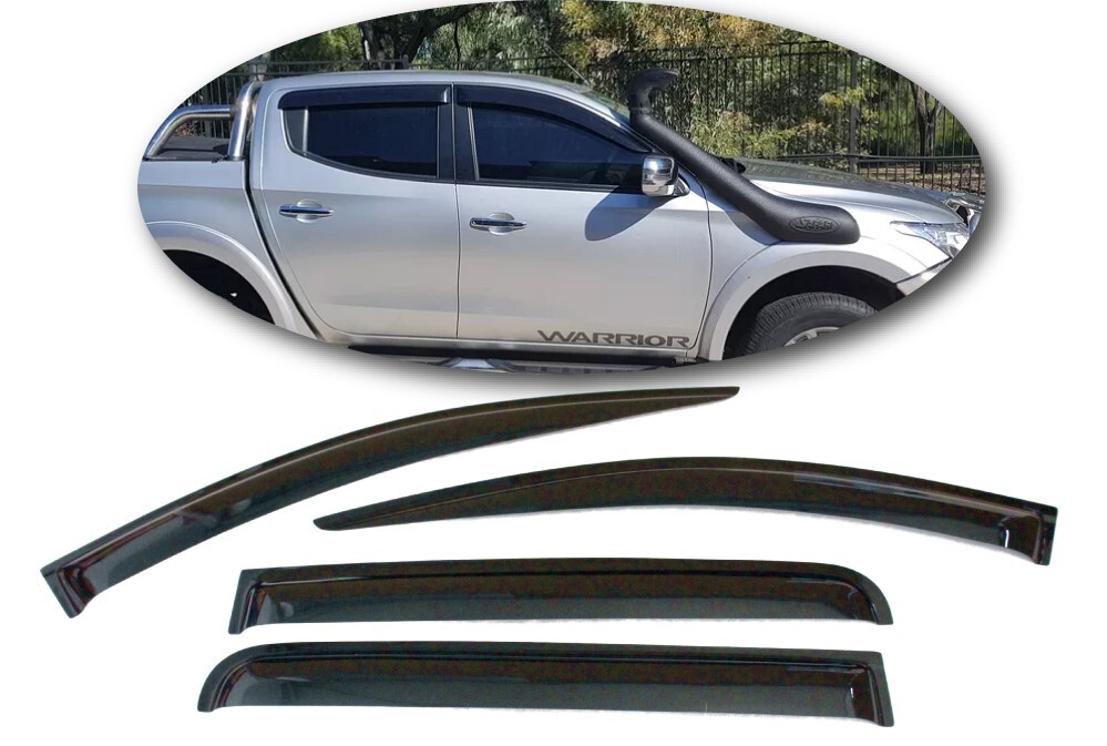 Weather Shields SUIT Mitsubishi Triton MQ 2015 2016 2017 2018 