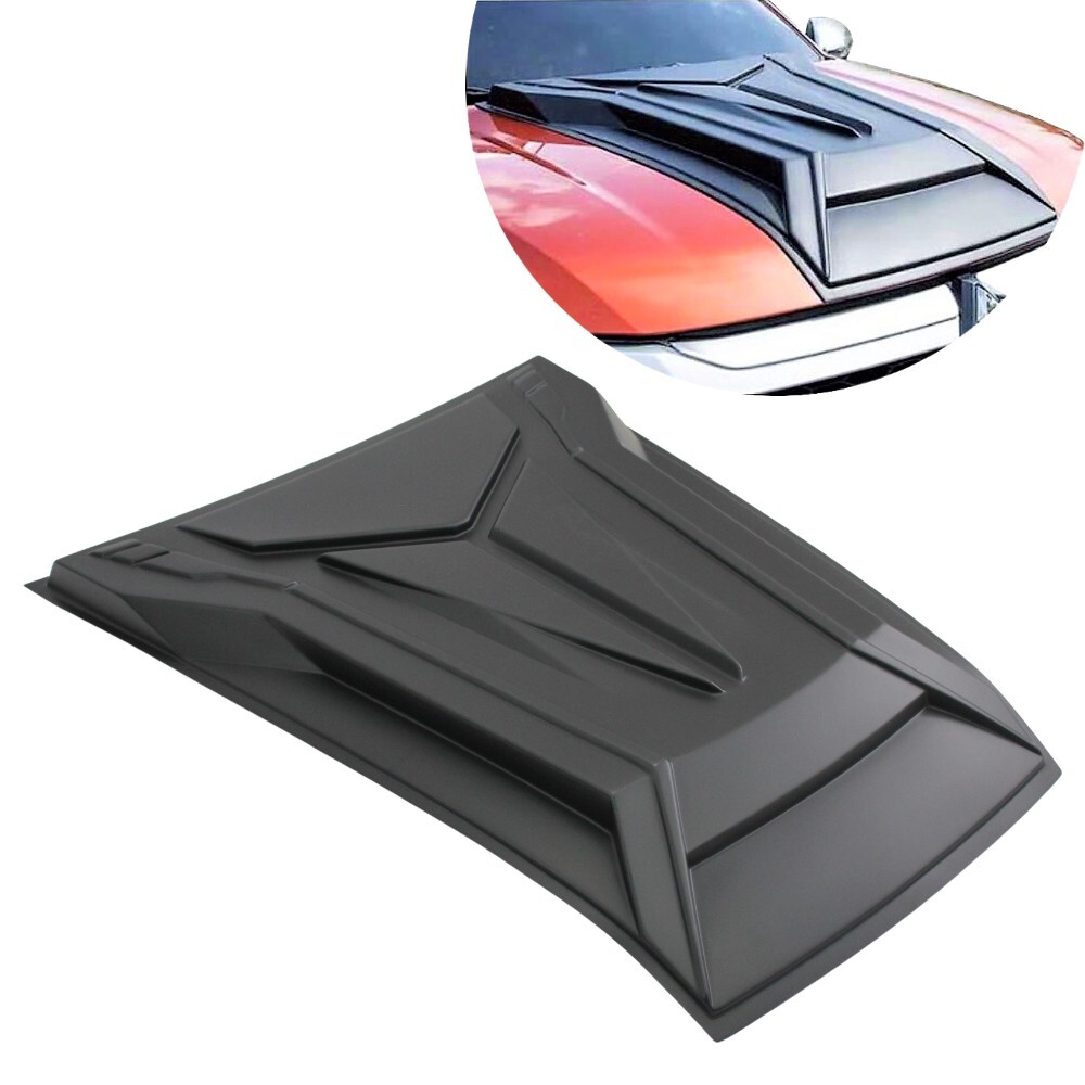 Matte Black Bonnet Scoop Fits Mitsubishi Triton MR 2019 2020+ Onwards Hood