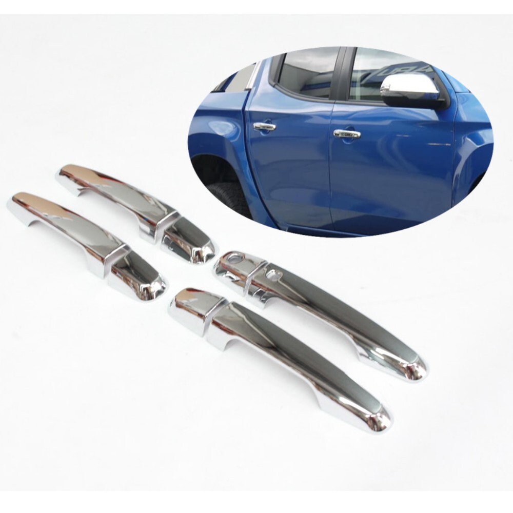 Door Handle Covers Chrome SUIT Mitsubishi Triton  MR  2019 Onwards 