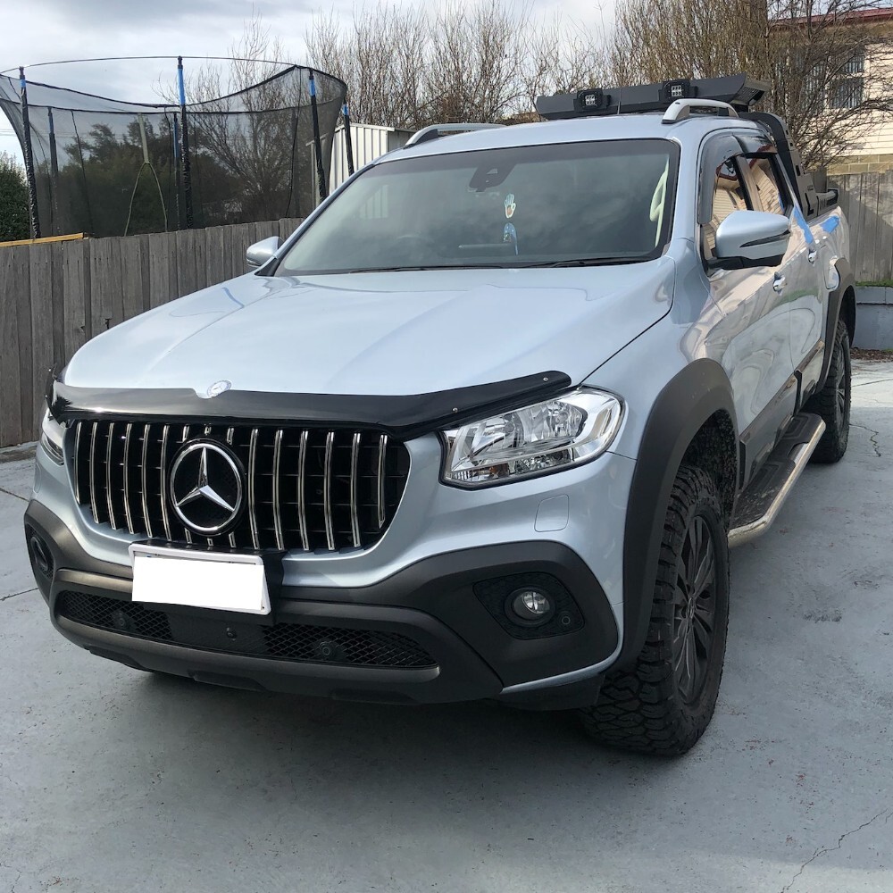 Matte Black OEM Fender Flares suits Mercedes Benz X-Class 2017 2018 2019 2020 X Class